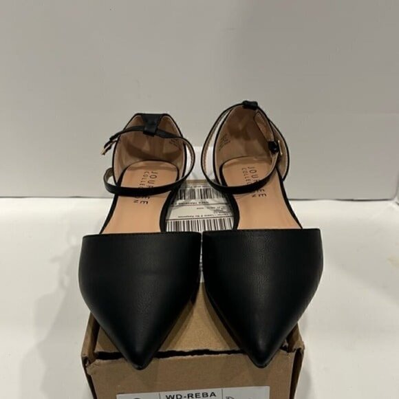 JOURNEE COLLECTION Reba Floral Flat Adjustable Ankle Strap Women’s SIZE 9W NEW - Picture 11 of 12